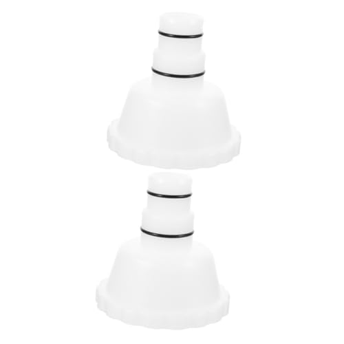 Toyvian 2 Stück Pool Drain Adapter Leichter Schlauchverbinder für Poolpumpen für Müheloses Poolreinigen und Einfache Installation Kompatibel mit Rp Rx Hochwertige Kunststoffverbindung von Toyvian