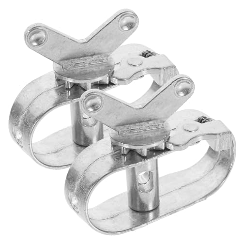 Toyvian 2stücke Pool-Abdeckung-Winde Aus Aluminium Boden-Pool-abdeckungswinde Selbstsperrende Seilwinde Seilspannwerkzeug Für Schwimmbecken von Toyvian
