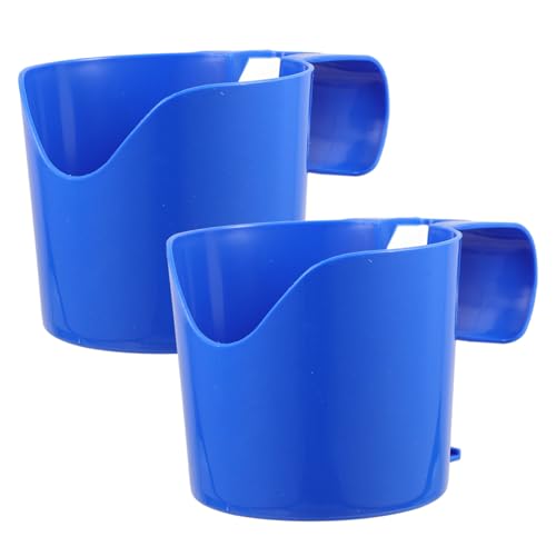 Toyvian 2 Stück Poolspeicherbecher Swimmingpool -becherhalter Im Freien Getränkehalter Für Oberirdische Pools Schwimmbad Gestell Getränkehalter Für Pool Trinkhalter Blue Pp von Toyvian