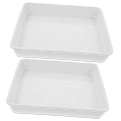 Toyvian 2 Stück Quadratische Pflanzentopf Untersetzer aus Weißem Resin rutschfest Wasserauffangend Passend für Sukkulenten und Blumentöpfe Schützt Möbel vor Feuchtigkeit und Schmutz Toyvian 2 Stück Quadratische Pflanzentopf Untersetzer aus Weißem Resin rutschfest Wasserauffangend Passend für Sukkulenten und Blumentöpfe Schützt Möbel vor Feuchtigkeit und Schmutz von Toyvian