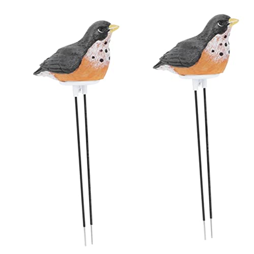 Toyvian 2 Stück Resin Pflanze Töpfe Feuchtigkeitssensor Bodenfeuchtemesser mit Alarmfunktion für Pflanzenbewässerung für Garten Gewächshaus und Innenbereich von Toyvian