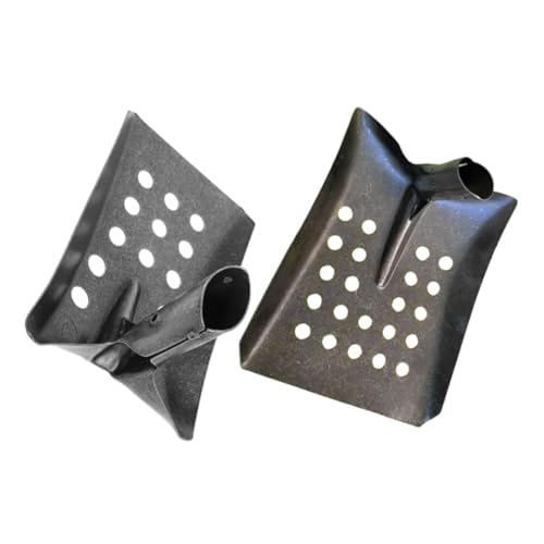 Toyvian 2stücke Quadratische Schaufeln Aus Metall Für Abflussreinigung Garten Und Grabenarbeiten Effizientes Filtern Von Sand Und Schlamm Mit Langer Haltbarkeit von Toyvian