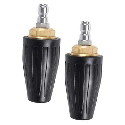 Toyvian 2 Stück Rotationsregner Tipps für Hochdruckreiniger Austausch der Waschdüse rotierende wasserdüse Schnellanschlussdüse Druckscheibeersatz Hochdruckreinigerdüse Legierung Schwarz Toyvian 2 Stück Rotationsregner Tipps für Hochdruckreiniger Austausch der Waschdüse rotierende wasserdüse Schnellanschlussdüse Druckscheibeersatz Hochdruckreinigerdüse Legierung Schwarz von Toyvian