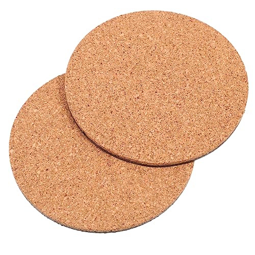 Toyvian 2 Stück Runde Kork Untersetzer für Blumentöpfe Pflanzmatten Absorbierend rutschfest Vielseitig Verwendbar für Garten und Innenbereich Toyvian 2 Stück Runde Kork Untersetzer für Blumentöpfe Pflanzmatten Absorbierend rutschfest Vielseitig Verwendbar für Garten und Innenbereich von Toyvian