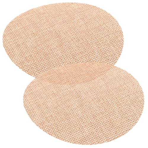 Toyvian 2 Stück Runde Lampenschirm-diffusoren aus Stoff Lichtstreuende Schattierungsschutzplatten für Hängende Deckenlampen Hautfreundlich Hitzebeständig Passend für Wohn Geschäftsräume von Toyvian