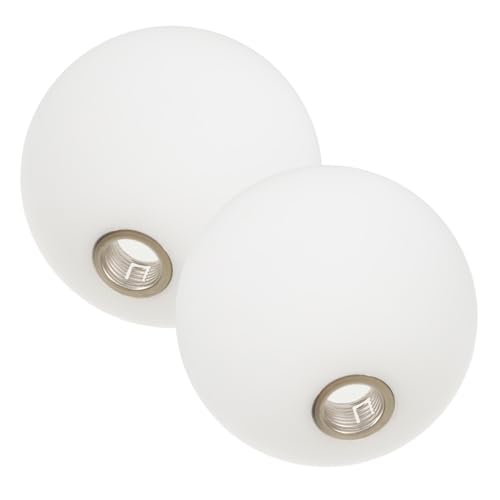 Toyvian 2 Stück Runde Milchglas Lampenschirme Fassung Ersatzglas für Deckenleuchten Pendelleuchten Wohnzimmer Schlafzimmer Deko Licht Toyvian 2 Stück Runde Milchglas Lampenschirme Fassung Ersatzglas für Deckenleuchten Pendelleuchten Wohnzimmer Schlafzimmer Deko Licht von Toyvian