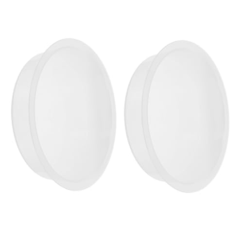 Toyvian 2 Stück Runde Vogeltränke Wasserschalen aus Kunststoff Wetterfest Vogelbad Ersatzschalen für Outdoor Vogel Futterstelle Einfach zu Reinigen und Langlebig von Toyvian