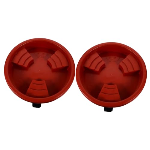 Toyvian 2 Stück Runder Pflanzenroller aus Dickem Resin mit Drehbaren Rutschfesten Belastbar bis Pflanztopf untersetzer für Drinnen und Draußen in Braun rot Toyvian 2 Stück Runder Pflanzenroller aus Dickem Resin mit Drehbaren Rutschfesten Belastbar bis Pflanztopf untersetzer für Drinnen und Draußen in Braun rot von Toyvian