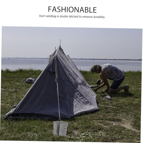 Toyvian 2 Stück Sandsäcke Robustem Oxford Winddichte Zeltgewichte zum Befüllen mit Sand für Outdoor Camping Sonnenschirm und Pavillon Vielseitig Einsetzbare Fixiergewichte Toyvian 2 Stück Sandsäcke Robustem Oxford Winddichte Zeltgewichte zum Befüllen mit Sand für Outdoor Camping Sonnenschirm und Pavillon Vielseitig Einsetzbare Fixiergewichte von Toyvian