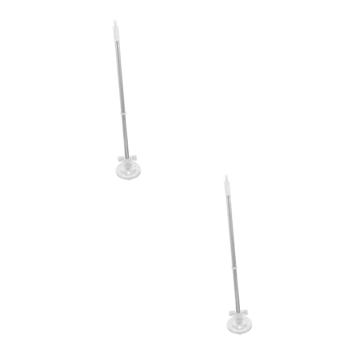 Toyvian 2 Stück Saugnapf Flaggenhalter für Auto Stabiler Fahnenmast Halter Einfach zu Montieren für Verschiedene Flaggenstile Wetterbeständig und Robust von Toyvian