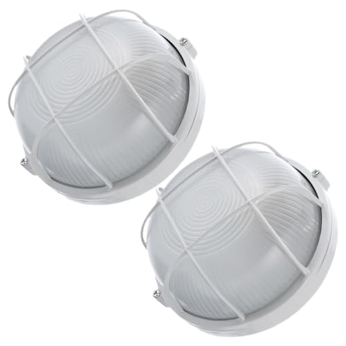 Toyvian 2 Stück Sauna Wandlampe Feuchtigkeitsbeständige Deckenleuchte für Dampfbad Explosionsgeschützte Beleuchtung für Sauna und Wellnessbereich Installieren Vielseitig Einsetzbar Toyvian 2 Stück Sauna Wandlampe Feuchtigkeitsbeständige Deckenleuchte für Dampfbad Explosionsgeschützte Beleuchtung für Sauna und Wellnessbereich Installieren Vielseitig Einsetzbar von Toyvian