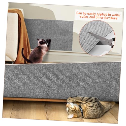 Toyvian 2 Stück Selbstklebende Kratzmatte Vielseitiger Katzen Kratzschutz für Möbel Wände und Böden Strapazierfähiger Katzenschutz Teppich Multifunktional als Kratzpad und Ruheplatz Toyvian 2 Stück Selbstklebende Kratzmatte Vielseitiger Katzen Kratzschutz für Möbel Wände und Böden Strapazierfähiger Katzenschutz Teppich Multifunktional als Kratzpad und Ruheplatz von Toyvian