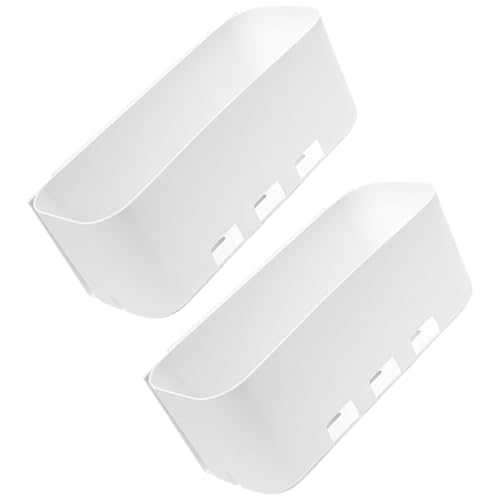 Toyvian 2 Stück Selbstklebender Wand aufbewahrungsbox Ausziehbar für Küche und Bad Multifunktionaler Schrank Organizer ohne Bohren Platzsparender Hängeregal für Waschbecken und von Toyvian