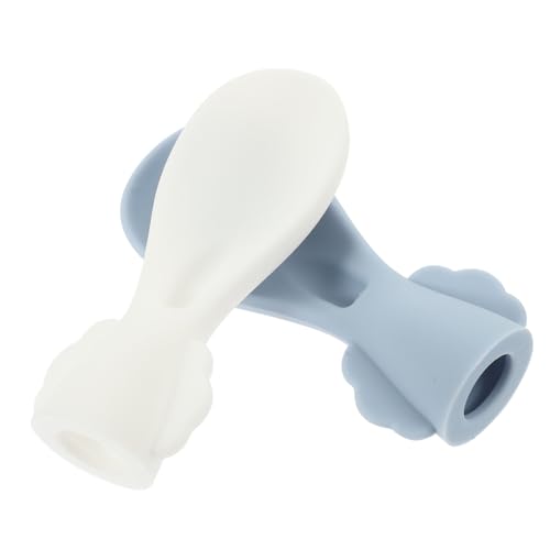 Toyvian 2 Stück Silikonlöffel für Quetschies Lebensmittelechte Flexible Babylöffel zum Füttern Wiederverwendbar Geeignet für Obst und Gemüsebrei für Esslernbesteck Ab Jahr Toyvian 2 Stück Silikonlöffel für Quetschies Lebensmittelechte Flexible Babylöffel zum Füttern Wiederverwendbar Geeignet für Obst und Gemüsebrei für Esslernbesteck Ab Jahr von Toyvian