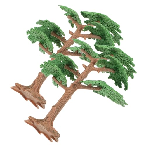 Toyvian 2 Stück Simulation von Baumschmuck Anlage Wald gefälschter Baum Landschaft Mini-Bäume zum Basteln Artificial Tree Little Trees Modellbäume Sandtischbaummodell Mini -Baum PVC Green Toyvian 2 Stück Simulation von Baumschmuck Anlage Wald gefälschter Baum Landschaft Mini-Bäume zum Basteln Artificial Tree Little Trees Modellbäume Sandtischbaummodell Mini -Baum PVC Green von Toyvian