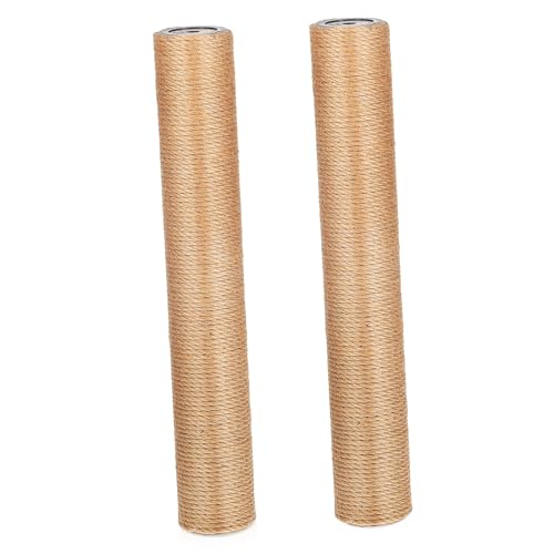 Toyvian 2 Stück Stabiles Katzekratzpfosten aus Natürlichem Juteseil Ersatzkratzsäule für Indoor Katzen Pflegt Krallen Schützt Möbel für Katzenkletterrahmen Toyvian 2 Stück Stabiles Katzekratzpfosten aus Natürlichem Juteseil Ersatzkratzsäule für Indoor Katzen Pflegt Krallen Schützt Möbel für Katzenkletterrahmen von Toyvian