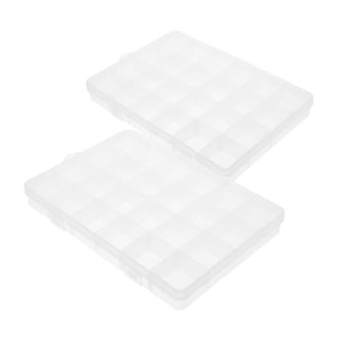 Toyvian 2 Stück Teiliges Aufbewahrungsbox mit Fächern Leichter und Tragbarer Organizer für Angelköder Schmuck und Bastelzubehör Praktischer Kunststoff Sortierkasten für Effiziente Toyvian 2 Stück Teiliges Aufbewahrungsbox mit Fächern Leichter und Tragbarer Organizer für Angelköder Schmuck und Bastelzubehör Praktischer Kunststoff Sortierkasten für Effiziente von Toyvian