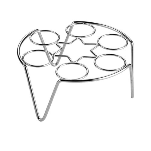 Toyvian 2 Stück Teiliges Edelstahl Dampfgarer Eierhalter mit Hohem und Kurzem Fuß Multifunktional als Dampfgarer Eierständer und Topfuntersetzer Lebensmittelecht Spülmaschinenfest für Toyvian 2 Stück Teiliges Edelstahl Dampfgarer Eierhalter mit Hohem und Kurzem Fuß Multifunktional als Dampfgarer Eierständer und Topfuntersetzer Lebensmittelecht Spülmaschinenfest für von Toyvian
