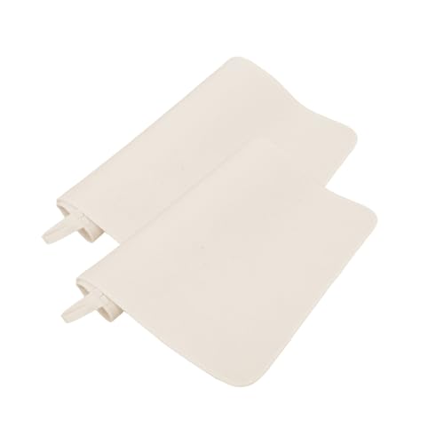 Toyvian 2 Stück Teiliges Filz Saunakissen Saugfähige Wärmeisolierende Sitzauflage Leicht Tragbar Komfortable Matte für Dampfbad Sauna und Bad Beige von Toyvian