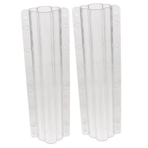 Toyvian 2 Stück Teiliges Gurken formset Plätzchenform Sternform Gemüseschimmel Gartenbedarf Wiederverwendbar Beobachtbar Leicht Tragbar Geschenkidee von Toyvian