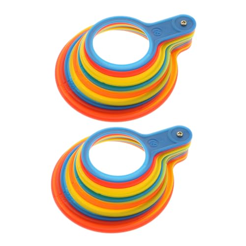 Toyvian 2 Stück Teiliges Präzise Obst Durchmesser Messkreise Vielseitige Tomatengröße Klassifizierung Robustes Maßinstrument für Gemüse und Fruchtsortierung Toyvian 2 Stück Teiliges Präzise Obst Durchmesser Messkreise Vielseitige Tomatengröße Klassifizierung Robustes Maßinstrument für Gemüse und Fruchtsortierung von Toyvian