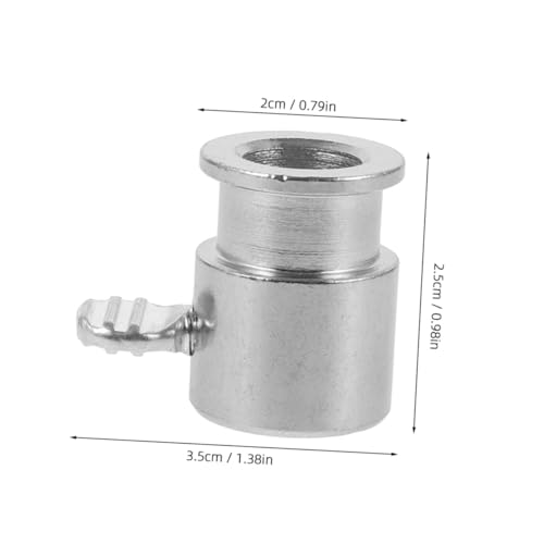 Toyvian 2 Stück Teiliges Rotisserie Spieß Stopper Set aus Verchromtem für Gasgrill Hitzebeständig und Langlebig Verhindert Verrutschen Grillspießes Passgenaues Grillzubehör für von Toyvian