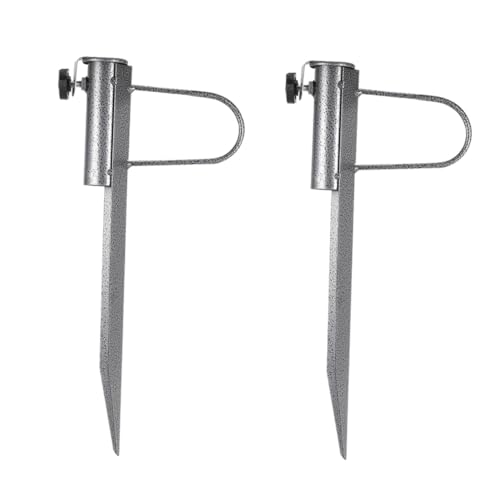 Toyvian 2 Stück Teiliges Sonnenschirm Bodenanker aus Metall Robuster Erdspieß mit Komfortgriff für Outdoor Sonnenschirme Stabiler Schirmhalter Einfach zu Transportieren Langlebig und Toyvian 2 Stück Teiliges Sonnenschirm Bodenanker aus Metall Robuster Erdspieß mit Komfortgriff für Outdoor Sonnenschirme Stabiler Schirmhalter Einfach zu Transportieren Langlebig und von Toyvian