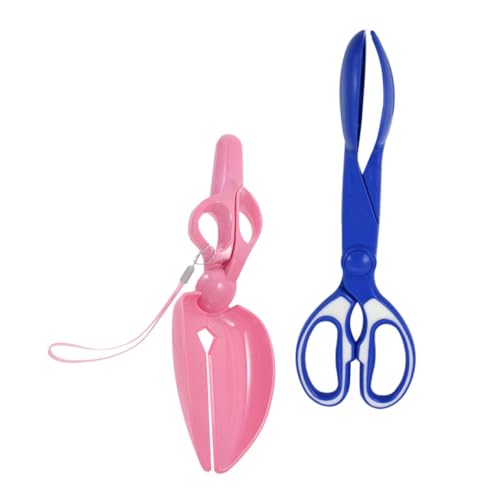 Toyvian 2 Stück Teiliges Tragbares Hundekotgreifer Leichter Pet Waste Scooper für Kleine bis Große Hunde Ergonomisch Kompakt für Garten Park und Hygienisches Handhabungsdesign von Toyvian