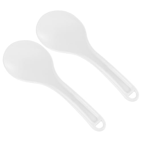 Toyvian 2 Stück Teiliges Verschleißfester Reislöffel aus Praktischem Antihaftbeschichtetem Material Ergonomischer Küchenhelfer für Reisportionierung Spülmaschinengeeignet für Haushalt von Toyvian