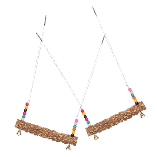 Toyvian 2 Stück Teiliges Vogel Schaukelspielzeug aus Natürlichem Holz Hühner und Papageiensitzstange mit Integriertem Spiegel Vielseitig Einsetzbar zur Vogel und Hühnerbeschäftigung Toyvian 2 Stück Teiliges Vogel Schaukelspielzeug aus Natürlichem Holz Hühner und Papageiensitzstange mit Integriertem Spiegel Vielseitig Einsetzbar zur Vogel und Hühnerbeschäftigung von Toyvian