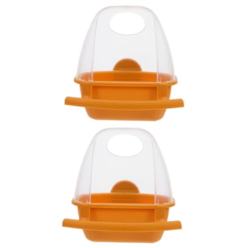Toyvian 2 Stück Teiliges Vogelfutterhaus zum Aufhängen Kunststoff Futter und Wassernapf für Vogelkäfig Rutschfestes Design Verhindert Futterverlust Geeignet für Papageien Wellensittiche Toyvian 2 Stück Teiliges Vogelfutterhaus zum Aufhängen Kunststoff Futter und Wassernapf für Vogelkäfig Rutschfestes Design Verhindert Futterverlust Geeignet für Papageien Wellensittiche von Toyvian