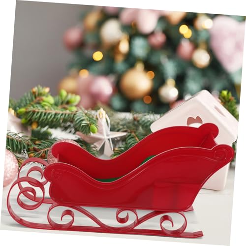 Toyvian 2 Stück Teiliges Weihnachts-schneewagen-dekor aus Robustem Kunststoff Bunte Candy-Schale und Tischaufsatz Festliches Rentierschlitten Weihnachtsdeko Regal Tisch oder Kamin Toyvian 2 Stück Teiliges Weihnachts-schneewagen-dekor aus Robustem Kunststoff Bunte Candy-Schale und Tischaufsatz Festliches Rentierschlitten Weihnachtsdeko Regal Tisch oder Kamin von Toyvian