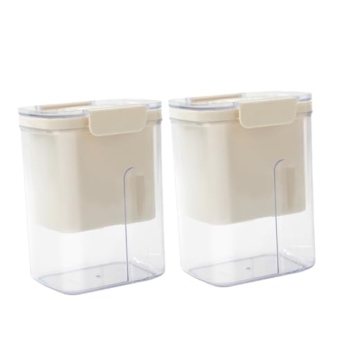 Toyvian 2 Stück Tragbarer Joghurtbereiter Joghurtsiebkorb Joghurtabtropfgestell Joghurt Molke Separator Joghurt Separator Griechisches Joghurtsieb Joghurtsiebfilter Joghurtfilter von Toyvian