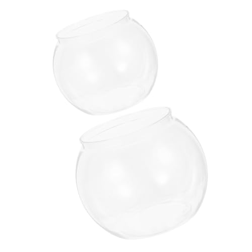 Toyvian 2 Stück Transparente Fischschalen aus Robustem Kunststoff Runde Goldfischschüssel für Schreibtisch Dekorativer Kleiner Aquarium Bruchsicher und Vielseitig für Büro und Zuhause Toyvian 2 Stück Transparente Fischschalen aus Robustem Kunststoff Runde Goldfischschüssel für Schreibtisch Dekorativer Kleiner Aquarium Bruchsicher und Vielseitig für Büro und Zuhause von Toyvian
