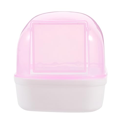 Toyvian 2 Stück Transparente Kunststoff Hamsterbadewannen mit Automatischer Tür Staubdichtes Hamster Badezimmer Abnehmbares Sandbad für Kleine Haustiere Wie Hamster und Chinchillas Toyvian 2 Stück Transparente Kunststoff Hamsterbadewannen mit Automatischer Tür Staubdichtes Hamster Badezimmer Abnehmbares Sandbad für Kleine Haustiere Wie Hamster und Chinchillas von Toyvian