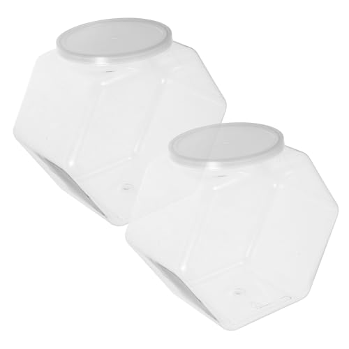 Toyvian 2 Stück Transparentes Fischbowl für Schreibtisch Kleines Aquarium für Zuhause und Büro Bruchsicher Design Einfache Pflege Toyvian 2 Stück Transparentes Fischbowl für Schreibtisch Kleines Aquarium für Zuhause und Büro Bruchsicher Design Einfache Pflege von Toyvian