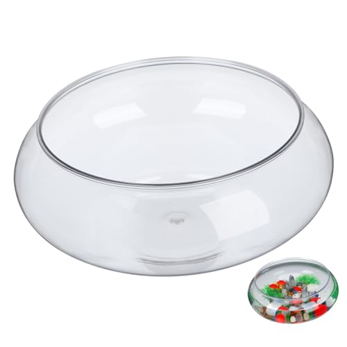 Toyvian 2 Stück Transparentes Plastisches Fischbecken Kleines Desktop Aquarium für Goldfische und Kleine Reptilien für Zuhause und Büro Wasserinhalt Toyvian 2 Stück Transparentes Plastisches Fischbecken Kleines Desktop Aquarium für Goldfische und Kleine Reptilien für Zuhause und Büro Wasserinhalt von Toyvian