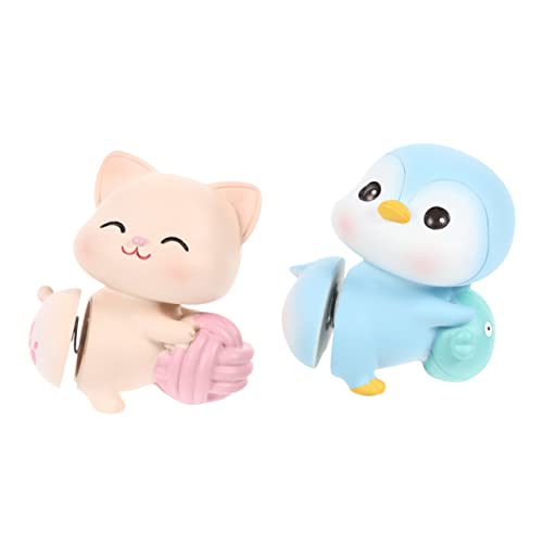Toyvian 2 Stück Verzierungen Verzierungen Tanzende Tierdekoration Katze + Hund Hüfte Hübsche Schüttelfigur Sortierte Dekoration Hauptbüro Desktop-Topper Partyfarbe Niedliche Toyvian 2 Stück Verzierungen Verzierungen Tanzende Tierdekoration Katze + Hund Hüfte Hübsche Schüttelfigur Sortierte Dekoration Hauptbüro Desktop-Topper Partyfarbe Niedliche von Toyvian