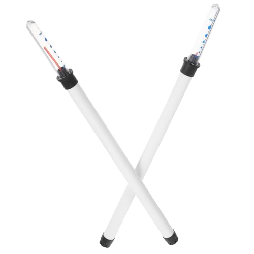 Toyvian 2 Stück Wasserstandsanzeiger für Pflanzen Wasserfester Blumentopf Wasserstandsmesser mit Schwimmer Hitzebeständig Klare Geeignet für Garten Gewächshaus und Zimmerpflanzen von Toyvian