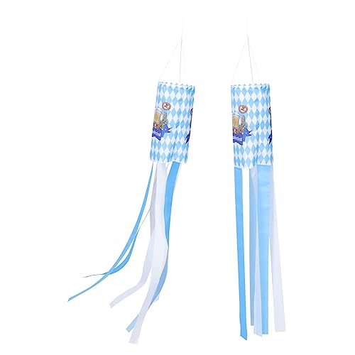 Toyvian 2 Stück Windsock Fahne Hängende Dekoration für Outdoor Partys Wetterfest und Langlebig für Garten Terrasse und Türen Bringt Festliche Toyvian 2 Stück Windsock Fahne Hängende Dekoration für Outdoor Partys Wetterfest und Langlebig für Garten Terrasse und Türen Bringt Festliche von Toyvian