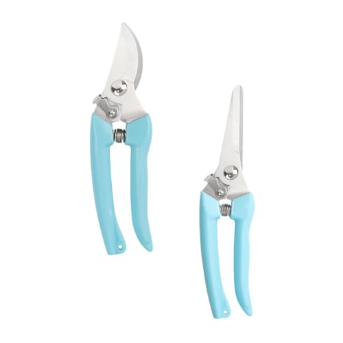 Toyvian 2 Stücke Gartenblumen Scheren Gartenschneider für Obstbäumen und Ästen Ergonomisches Design Rutschfester Langlebig für Gartenpflege Toyvian 2 Stücke Gartenblumen Scheren Gartenschneider für Obstbäumen und Ästen Ergonomisches Design Rutschfester Langlebig für Gartenpflege von Toyvian