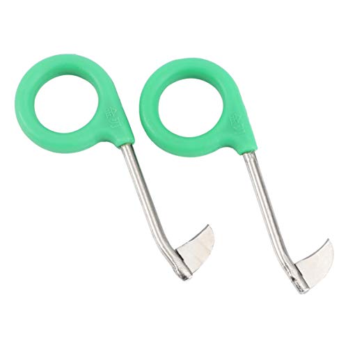 Toyvian 2 Stücke Ringschneider Gartenschere Picker Obstschälmesser Baumschneider Ringbellschneider-Schere Ringbesäumschere Abisolierzange für Baumringe Werkzeugstahl Grün Toyvian 2 Stücke Ringschneider Gartenschere Picker Obstschälmesser Baumschneider Ringbellschneider-Schere Ringbesäumschere Abisolierzange für Baumringe Werkzeugstahl Grün von Toyvian