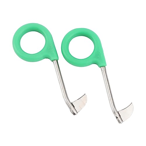 Toyvian 2 Stücke Ringschneider Hecke Abisolierzange Für Baumringe Cutter Pfropfung Werkzeug Zum Entrinden Von Sträuchern Gartenringmesser Baumschneider Werkzeugstahl Grün von Toyvian
