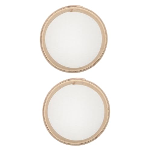 Toyvian 2 Stücke Sichter Sieb Sieb Feine Mesh Backen Mehl Kleine Bildschirme Küche Werkzeug Küche Utensil Sichten Werkzeug Holz von Toyvian
