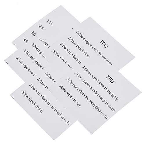 Toyvian 20 Blatt Reparaturfolie Aqua Motorized Pool Float Tape Net Aufblasbarer Pool Float Poolspielzeug Aufbewahrung Aufblasbares Board Schlauchboot Reparaturset Matratze Toyvian 20 Blatt Reparaturfolie Aqua Motorized Pool Float Tape Net Aufblasbarer Pool Float Poolspielzeug Aufbewahrung Aufblasbares Board Schlauchboot Reparaturset Matratze von Toyvian
