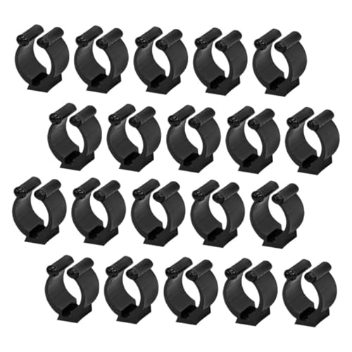 Toyvian 20 Stück Clip Clip Billard Queue Rack Ortungsclip Billard Rack Clips Stangenaufbewahrungshalter Snooker Queue Halter Pool Queue Aufbewahrung Snooker Stangenclip von Toyvian
