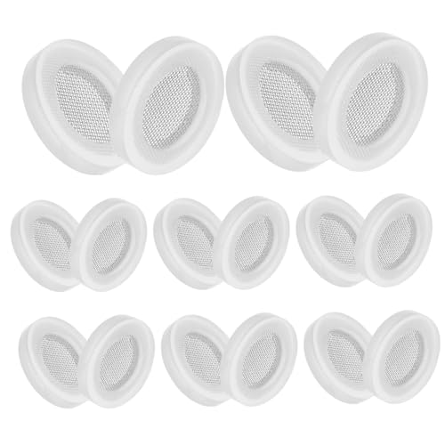 Toyvian 20er-Pack Messing-endkappen-unterlegscheiben-Set Für Gartenschläuche Vielseitige Armaturen Für Wasserfiltersysteme Leckageprävention von Toyvian