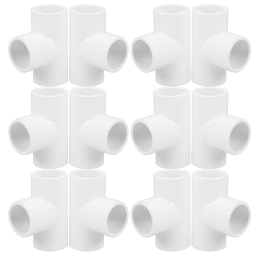 Toyvian 20 Stück PVC Abflussadapter für Küchenspülen Langlebiger Abflussverbinder mit Überlauf Design für Zuhause Restaurants und Hotels von Toyvian