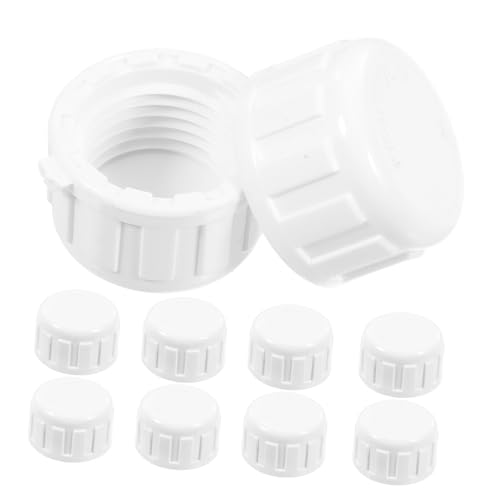 Toyvian 20 Stück PVC-rohrkappe PVC-rohrverbinder Rohrendkappenteil PVC-rohrkappen Endkappenstopfen Aus PVC-Rohr Endkappen Für Rohre PVC-Rohr-endkappenanschluss PVC-rohraufhänger Weiß PVC Toyvian 20 Stück PVC-rohrkappe PVC-rohrverbinder Rohrendkappenteil PVC-rohrkappen Endkappenstopfen Aus PVC-Rohr Endkappen Für Rohre PVC-Rohr-endkappenanschluss PVC-rohraufhänger Weiß PVC von Toyvian