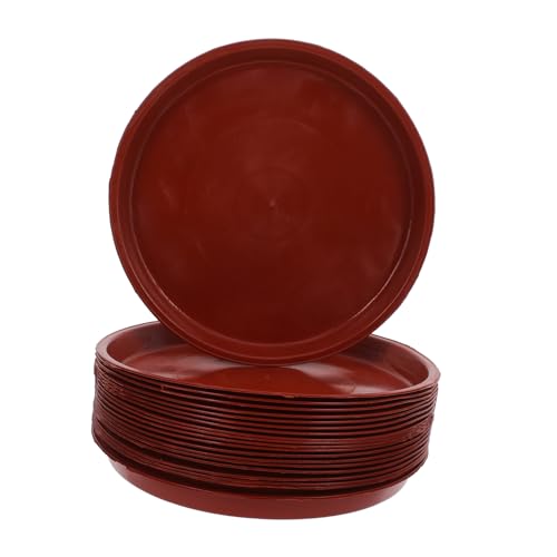 Toyvian 20 Stück Pflanzschale Aus Kunststoff Drinnen Tablett Für Pflanzentöpfe Untertassen Drainage Pflanzerunter Untertasse Untersetzer Für Blumentöpfe Pflanzentopfsaucer Anlage Rot Toyvian 20 Stück Pflanzschale Aus Kunststoff Drinnen Tablett Für Pflanzentöpfe Untertassen Drainage Pflanzerunter Untertasse Untersetzer Für Blumentöpfe Pflanzentopfsaucer Anlage Rot von Toyvian